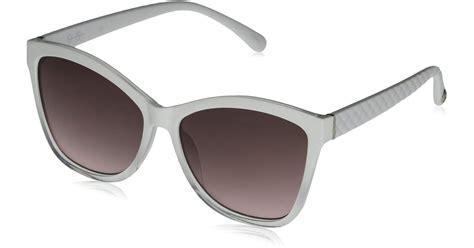 jessica simpson white sunglasses